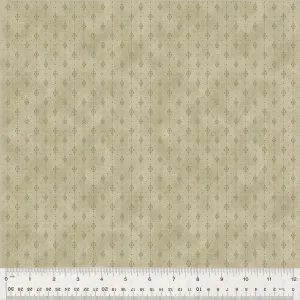 Fabric FOULARD STRIPE OAT BRAN from GARDEN TALE Collection by Jeanne Horton 51190A-11