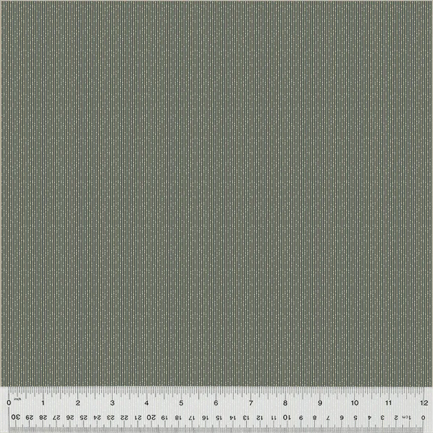 Fabric PINPOINT BREEN from GARDEN TALE Collection by Jeanne Horton 53823-8