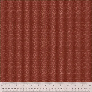 Fabric PINPOINT RUBY from GARDEN TALE Collection by Jeanne Horton 53823-14