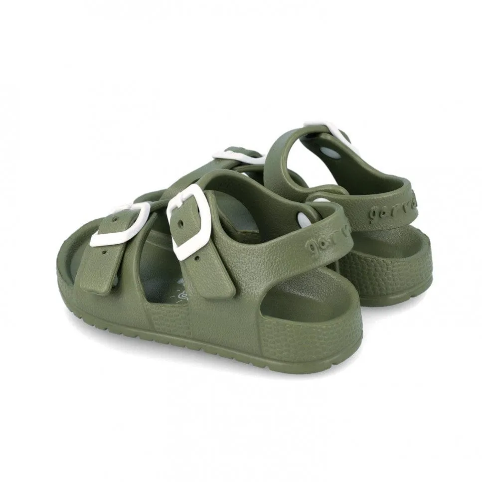 Garvalin Water Resistant sandal 242870 B - Militar