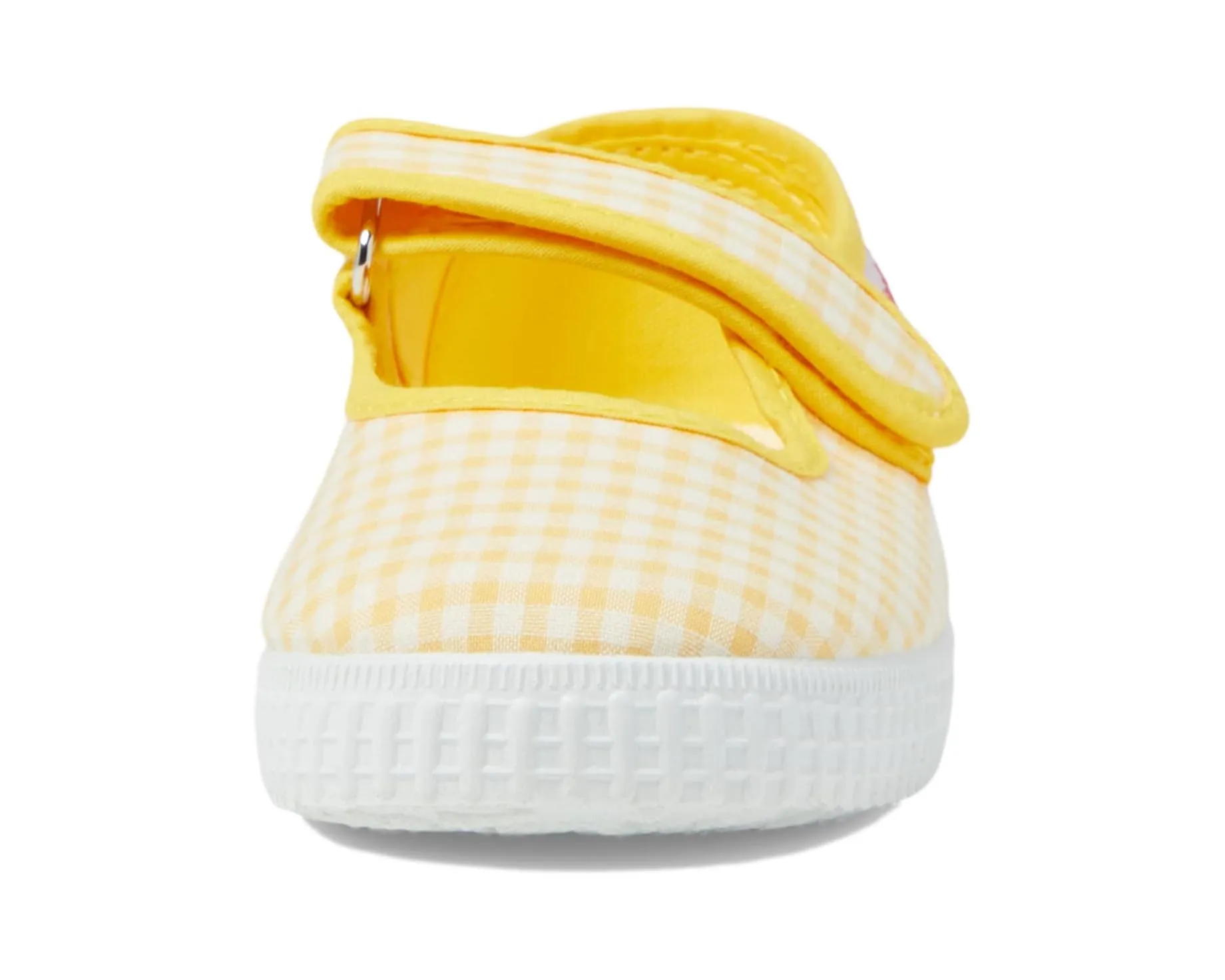 gingham mary janes