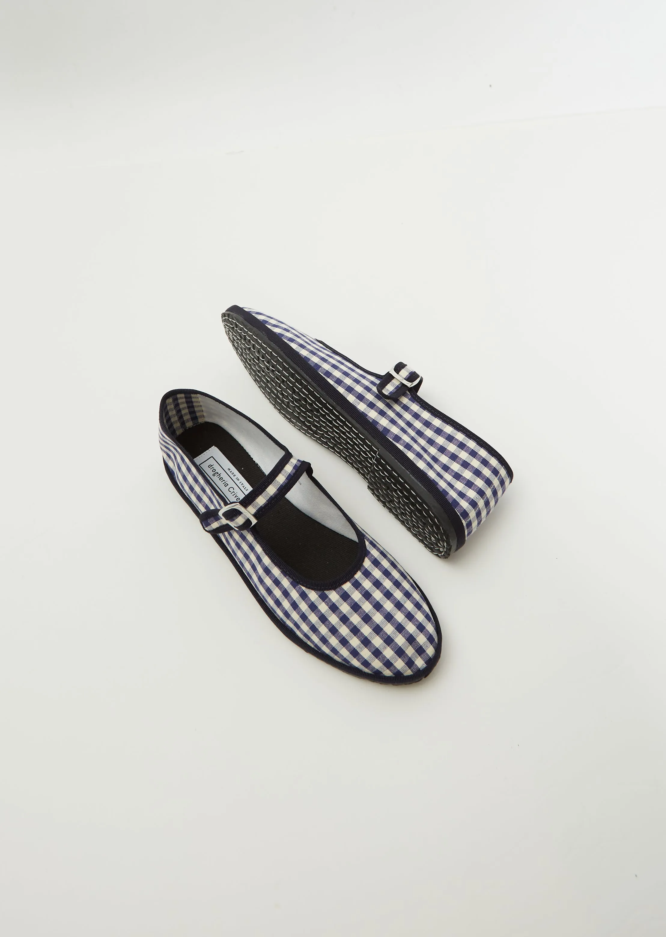 Gingham Mary Janes