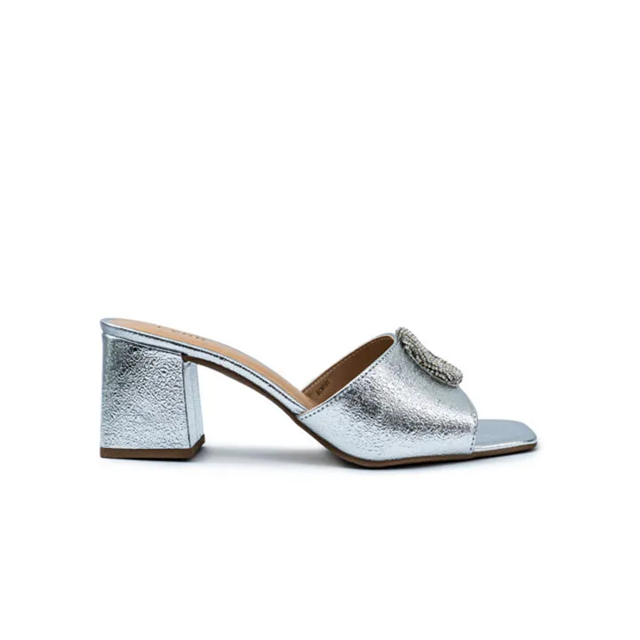 Glamorous Metallic Mule BCM 161