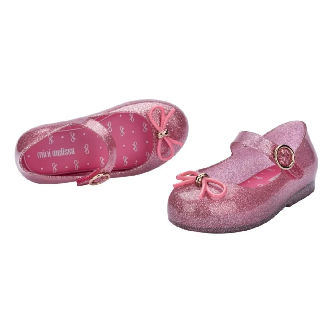 Glitter Pink Sweet Love Mary Janes