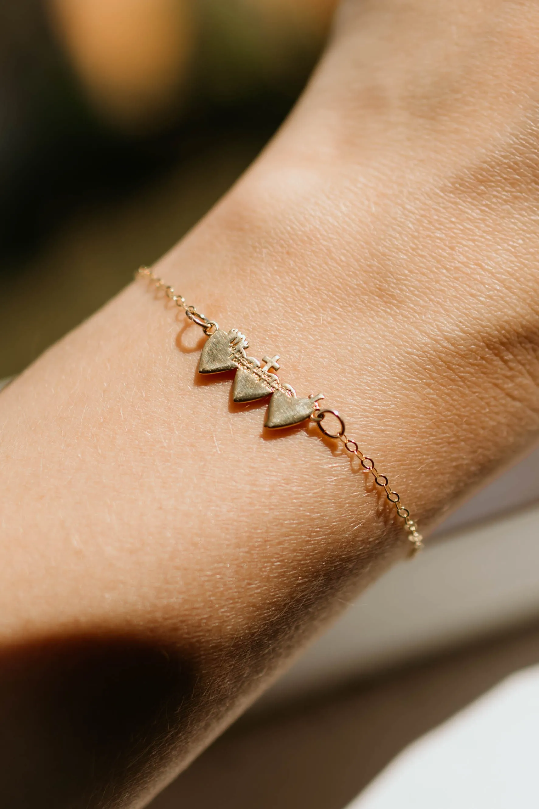 Holy Family Hearts® Bracelet