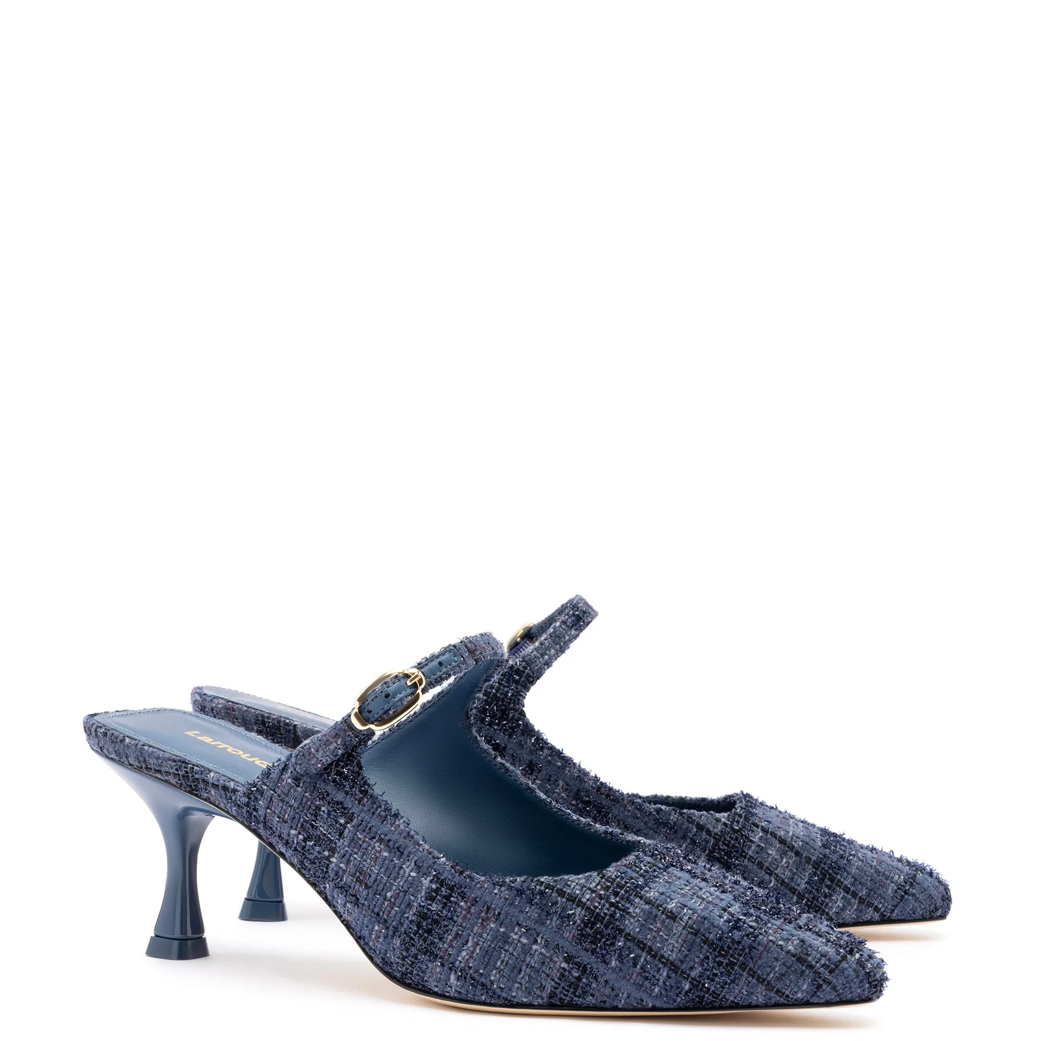 Ines Mule In Marlin Tweed
