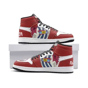 Japan Custom Akaza OG Anime Demon Cosplay Slayer Streetwear Fashion  Unisex Leather Sneakers