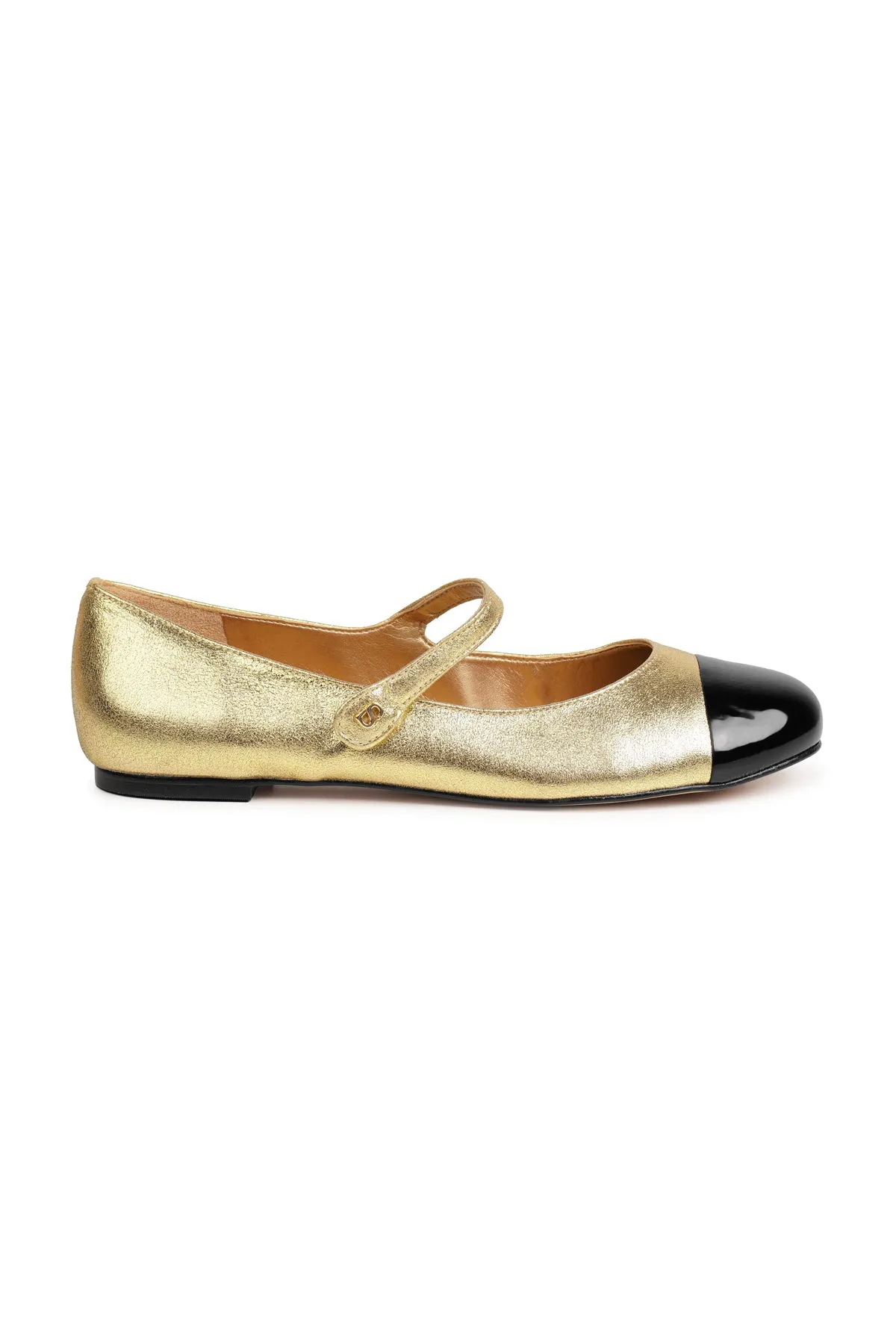 Katy Mary Janes - Gold