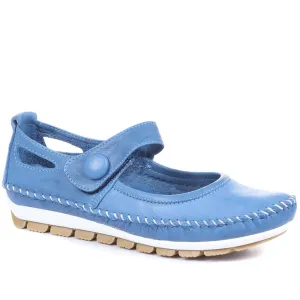 Leather Touch Fastening Mary Janes - SIMIN31005 / 318 210