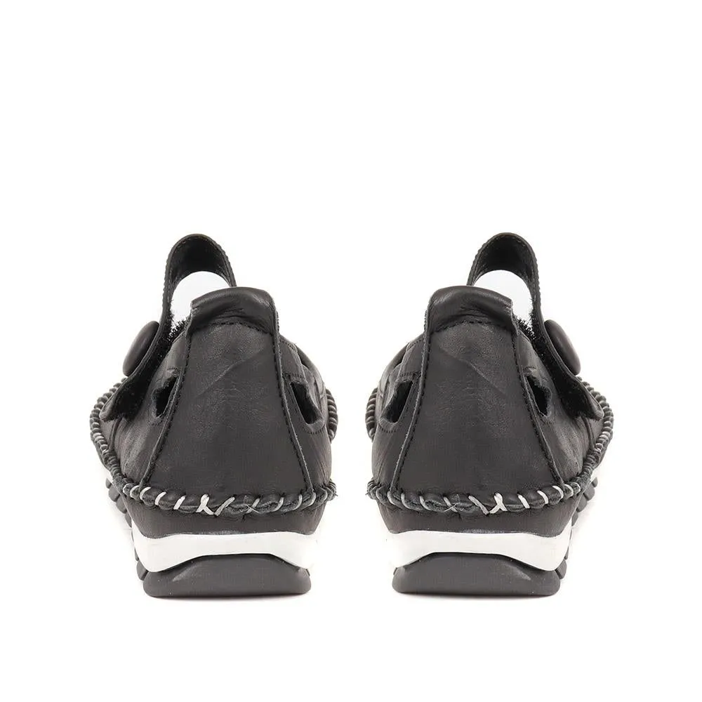 Leather Touch Fastening Mary Janes - SIMIN31005 / 318 210