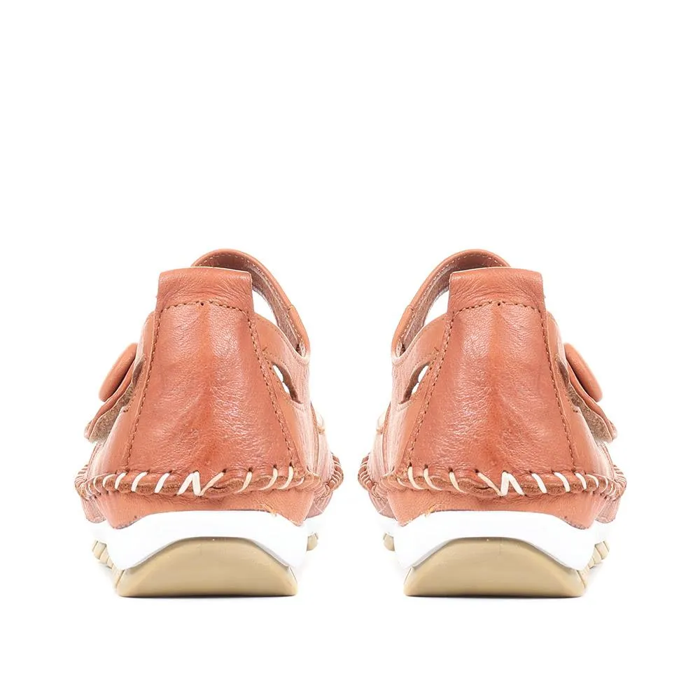 Leather Touch Fastening Mary Janes - SIMIN31005 / 318 210