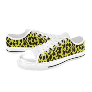 Lemon Leopard Women's Low Rise Shoes up to size 12