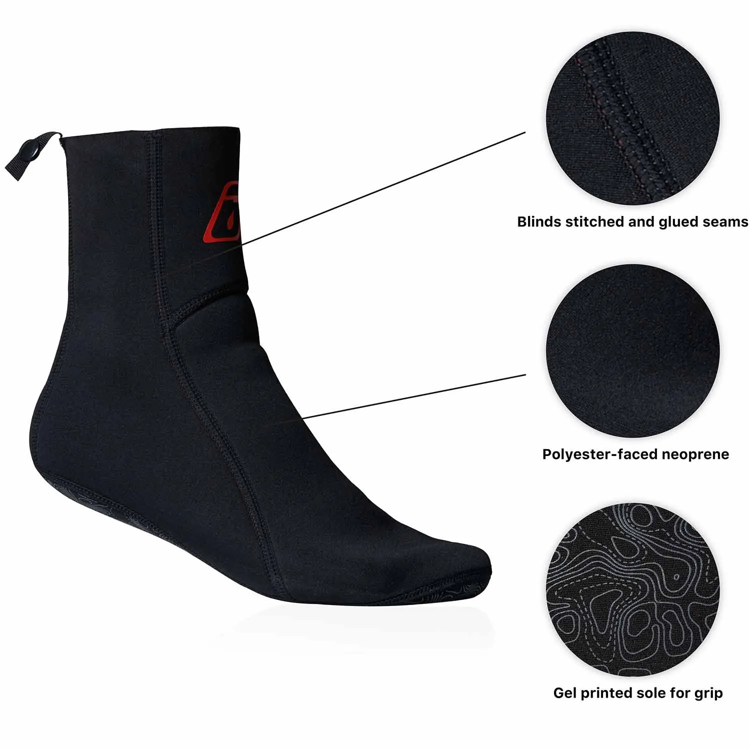 Level Six Photon Neoprene Water Socks