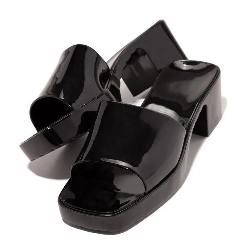 Liquid Candy Mule Heels