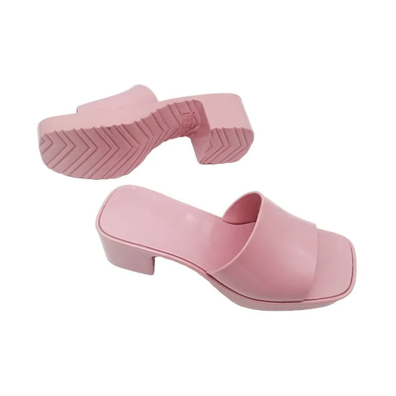 Liquid Candy Mule Heels