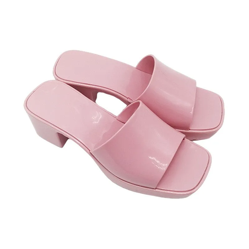 Liquid Candy Mule Heels