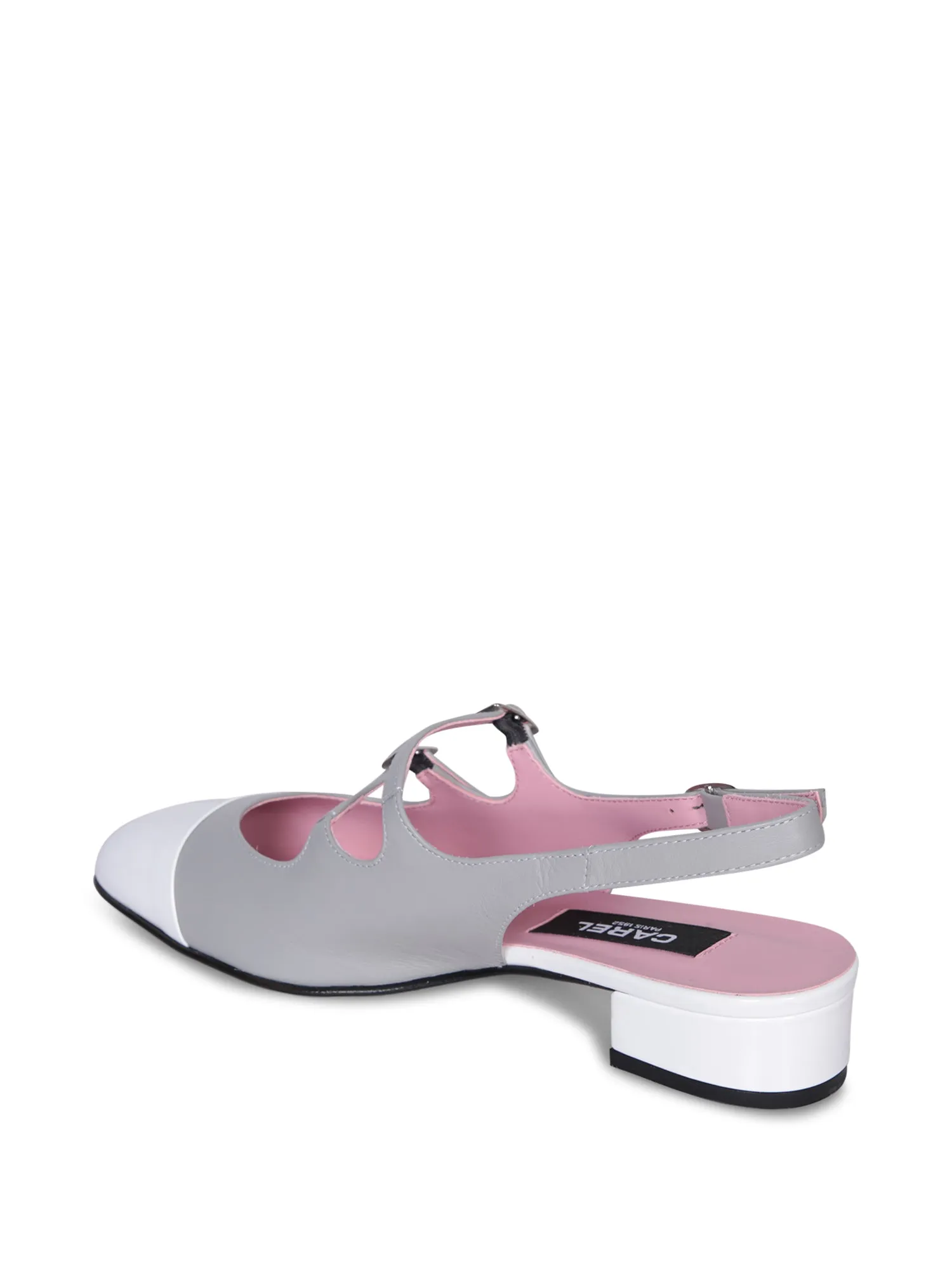 Mary Janes Abricot grey/ivory