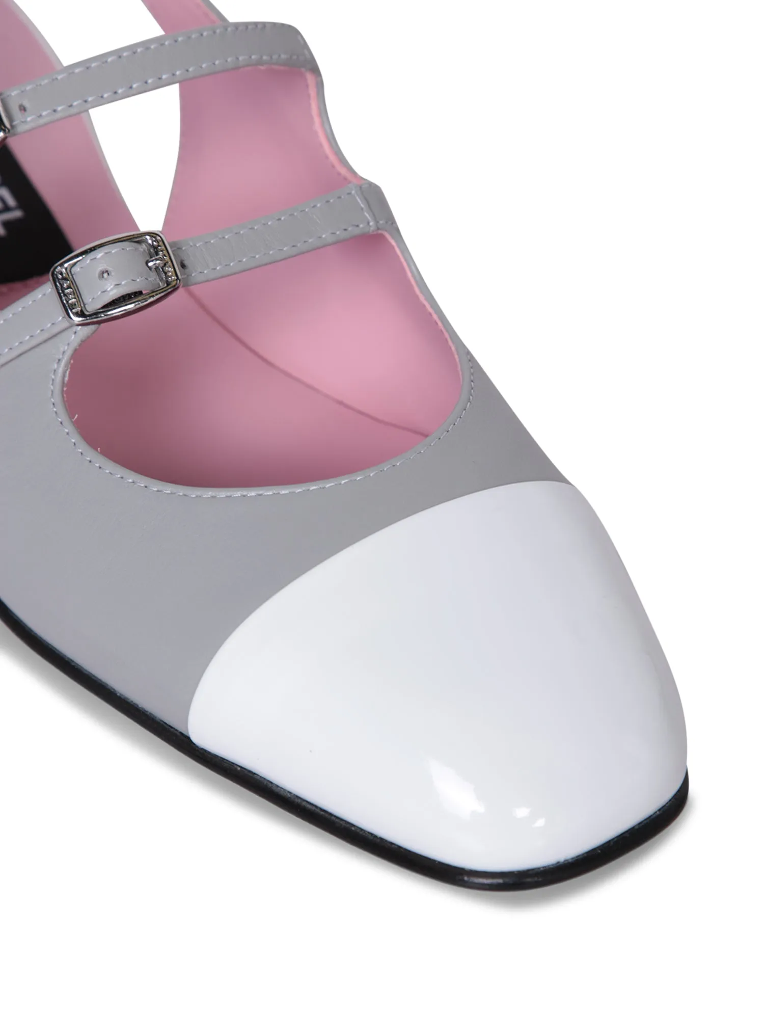 Mary Janes Abricot grey/ivory