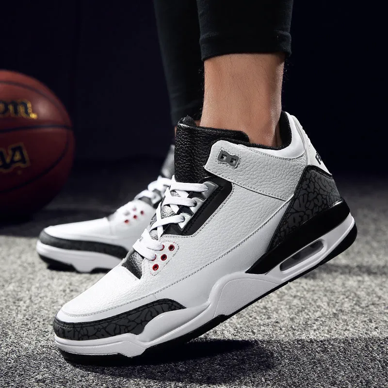 Men's Basketball Shoes, Large Size Air Cushion Sports Cushioning