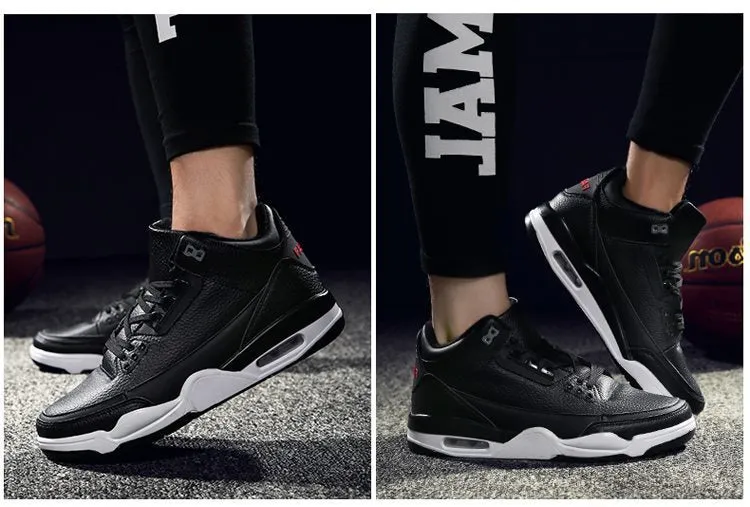 Men's Basketball Shoes, Large Size Air Cushion Sports Cushioning