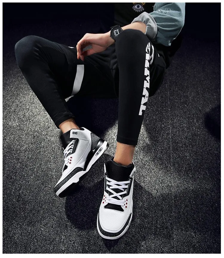 Men's Basketball Shoes, Large Size Air Cushion Sports Cushioning