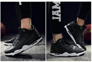 Men's Basketball Shoes, Large Size Air Cushion Sports Cushioning