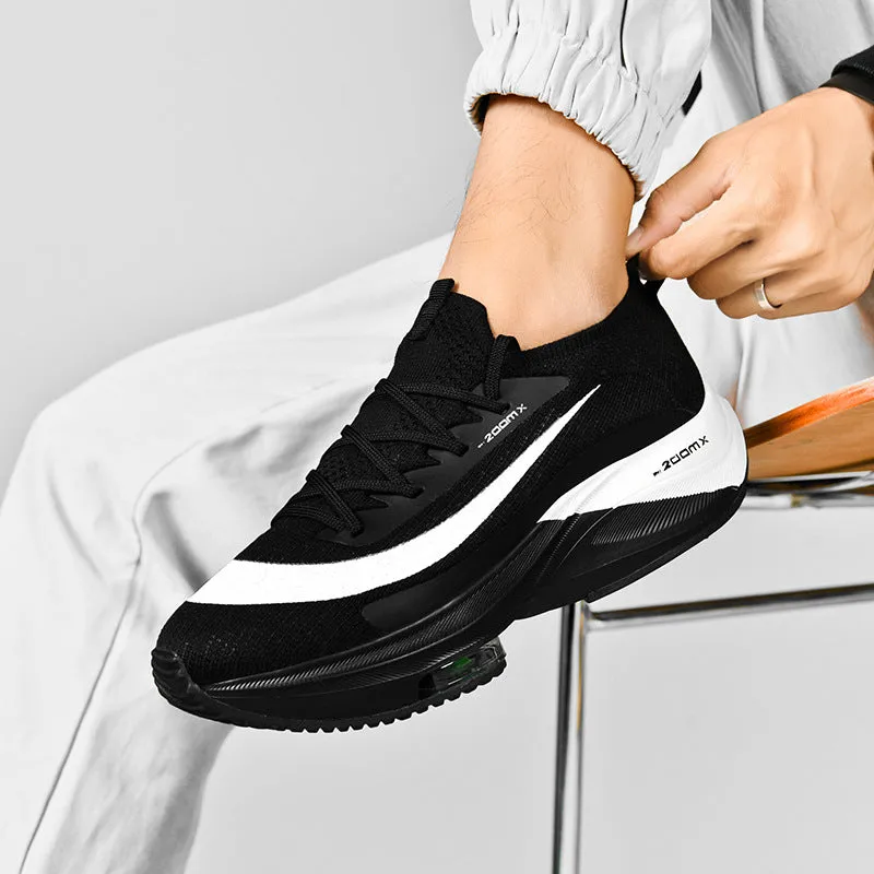 Men's Cushion Running Flying Woven Sports Shoes