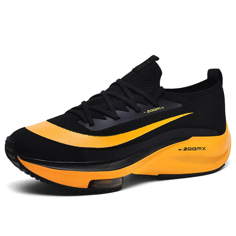 Men's Cushion Running Flying Woven Sports Shoes