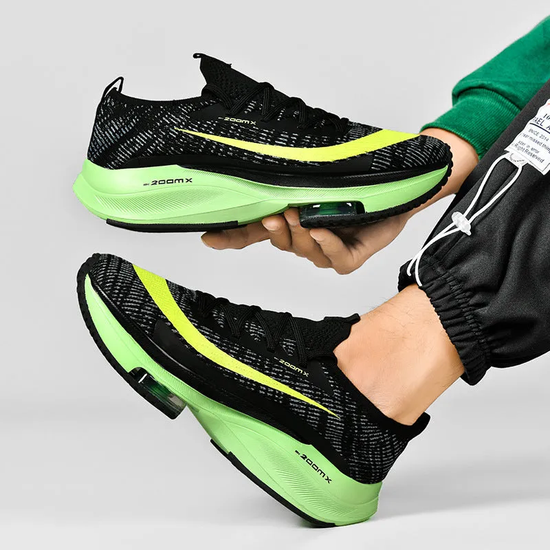 Men's Cushion Running Flying Woven Sports Shoes