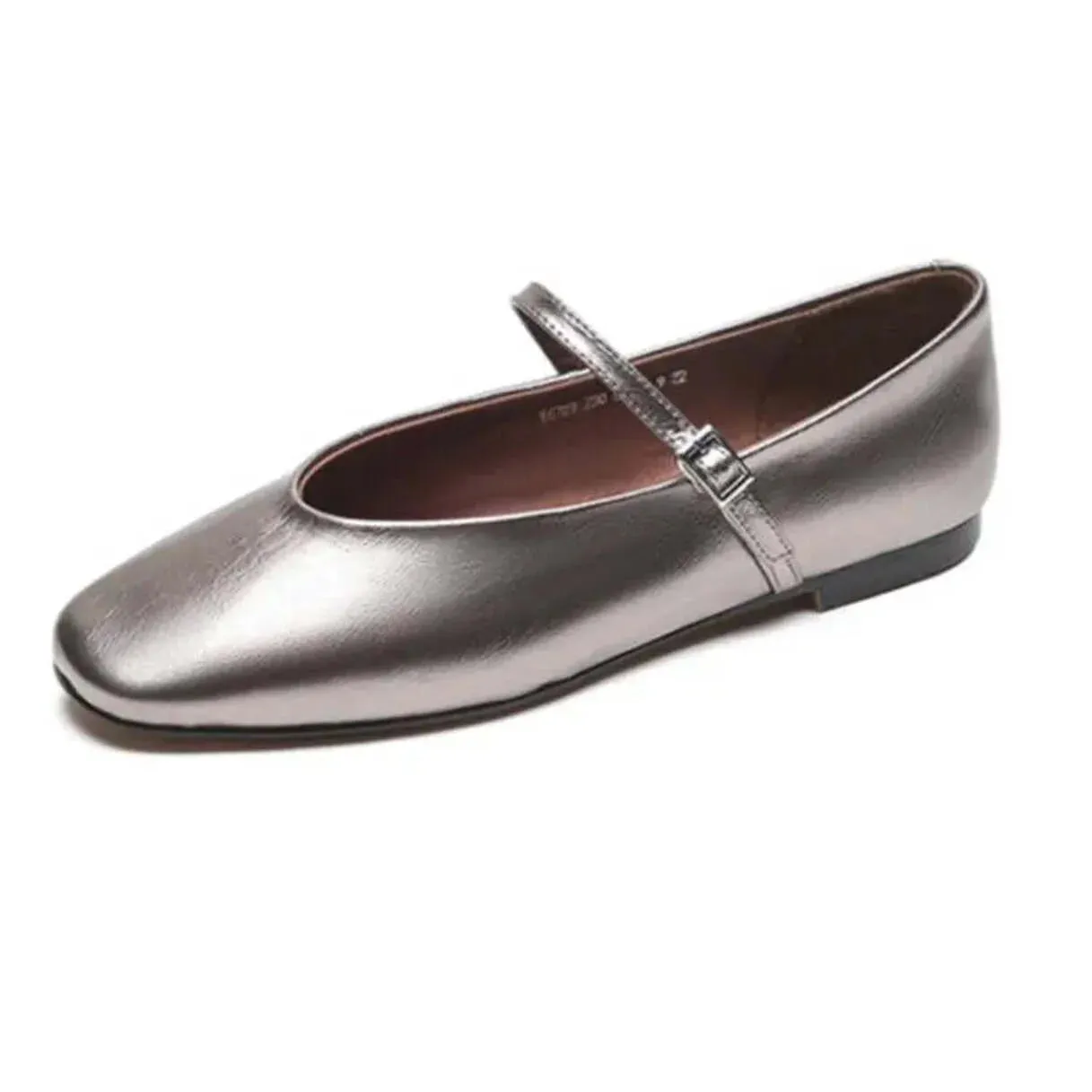 Merendy Sanses Round Toe Mary Jane Low Heel Wedding Ballet Flats