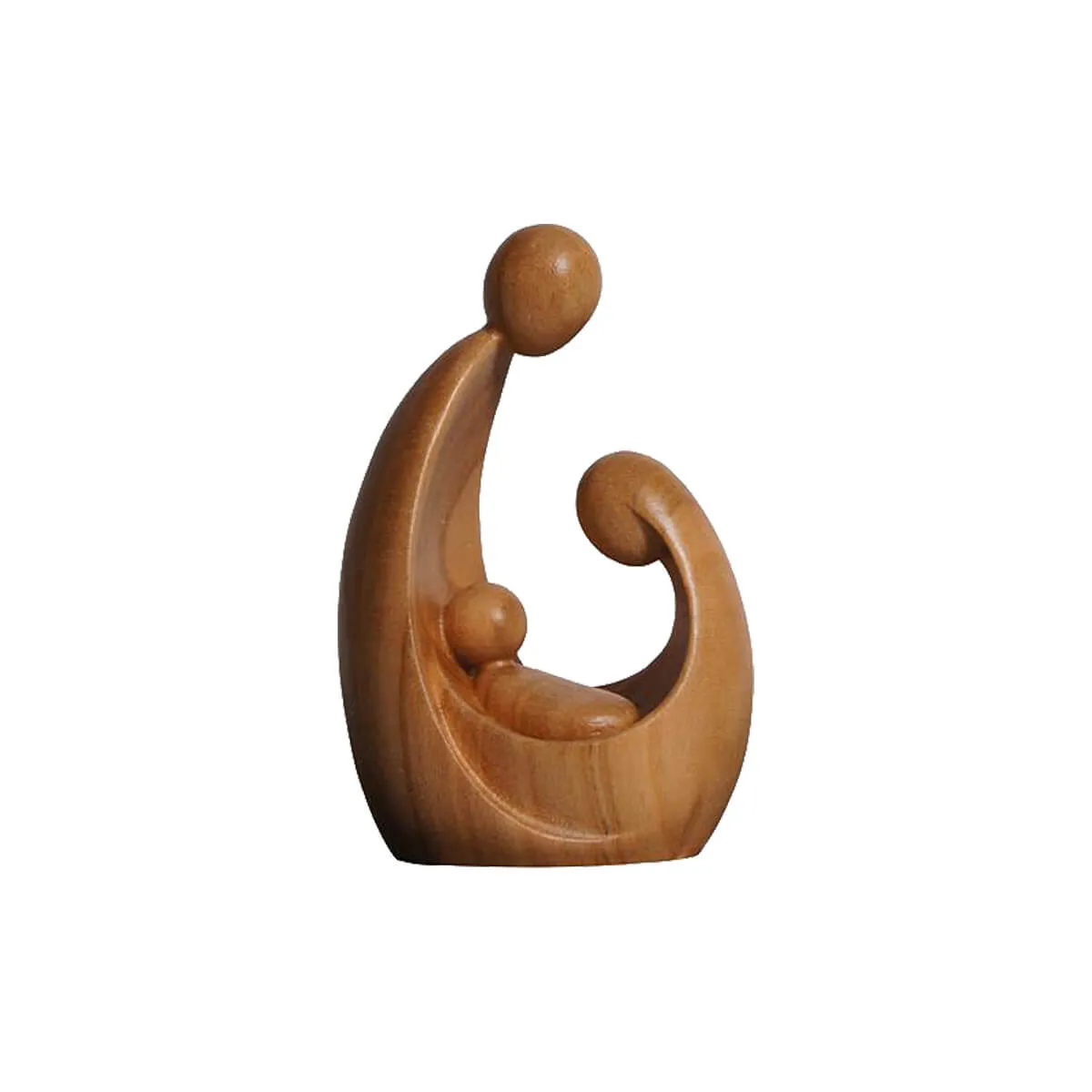 Modern Block Nativity "Ars" Design - Wood Carved