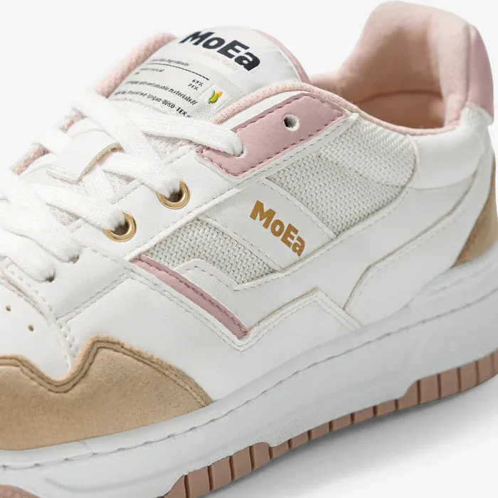 MoEa | GEN2 Corn Vegan Sneakers | White & Pink