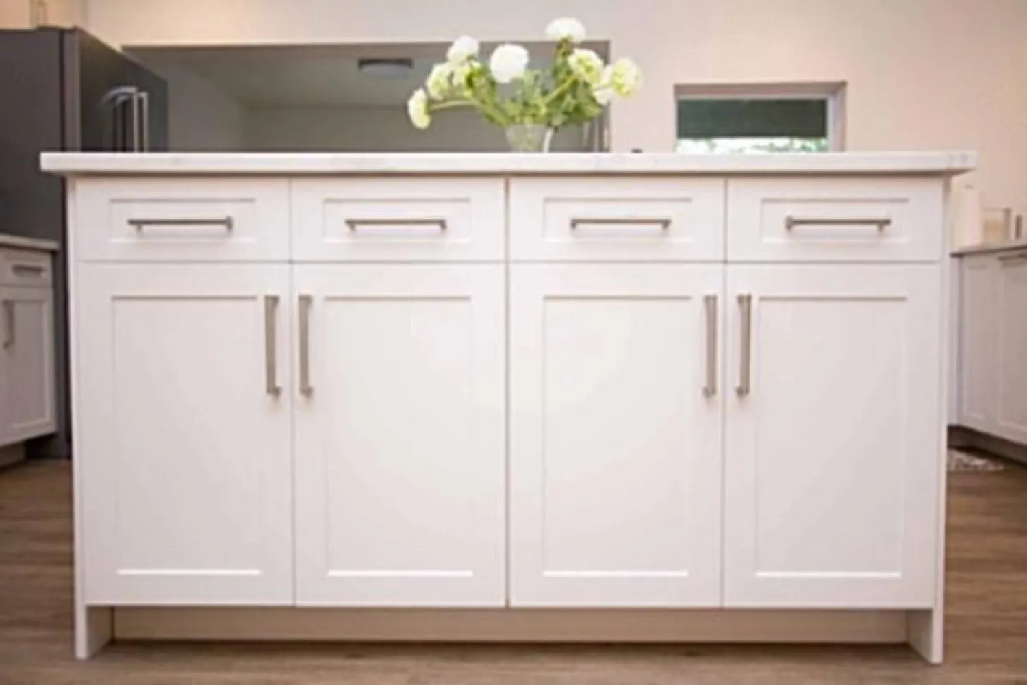 Naples Thermofoil Shaker Custom Cabinet Drawer Fronts