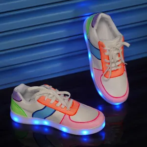 Neon Dreams Sneakers - Light Me Up Sneakers