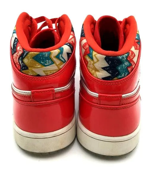 Nike Air Jordan 1 Men's Mid SE 'Barcelona Sweater' Sneakers Size: 12 ( COA)