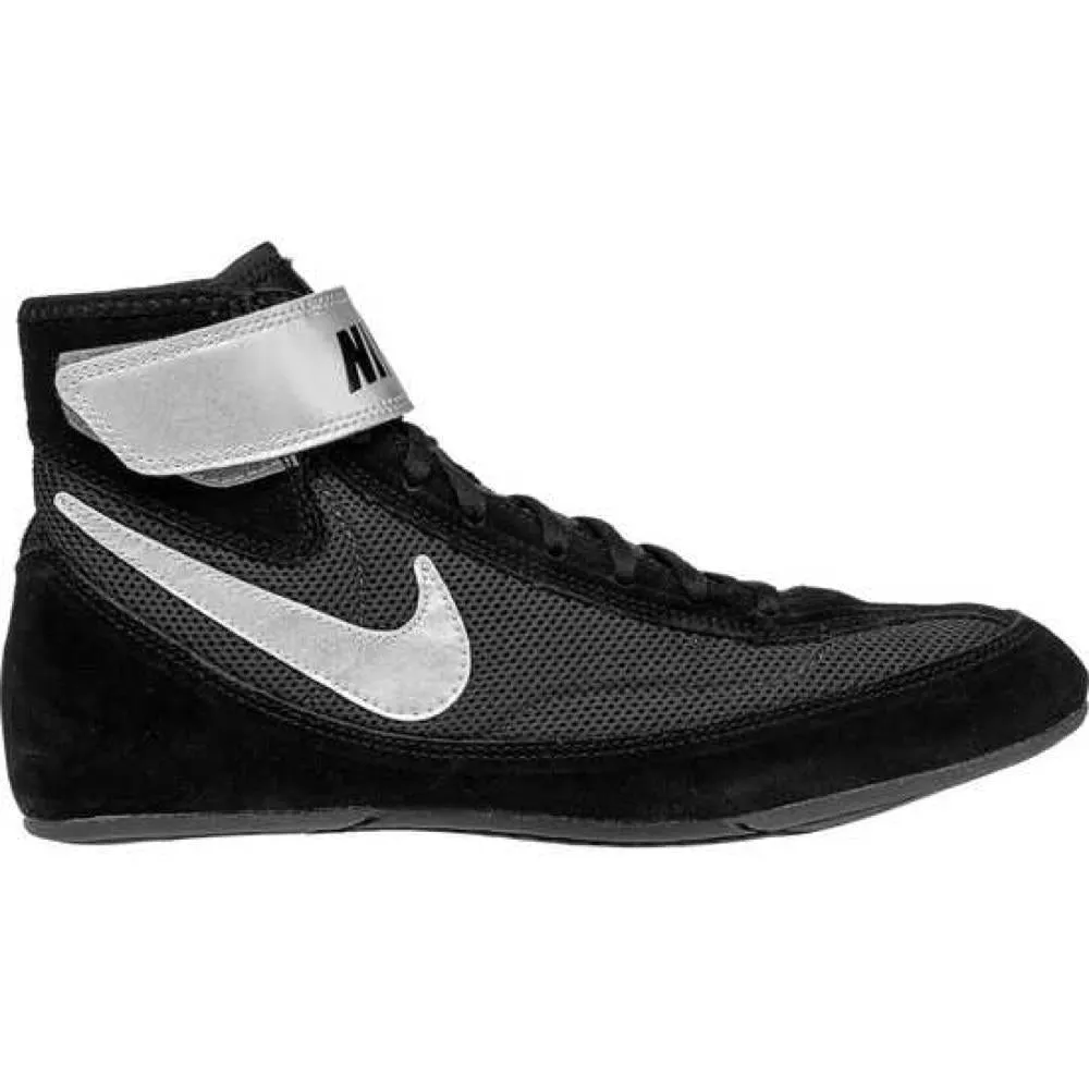 Nike Speedsweep Wrestling Boots - Black/Silver