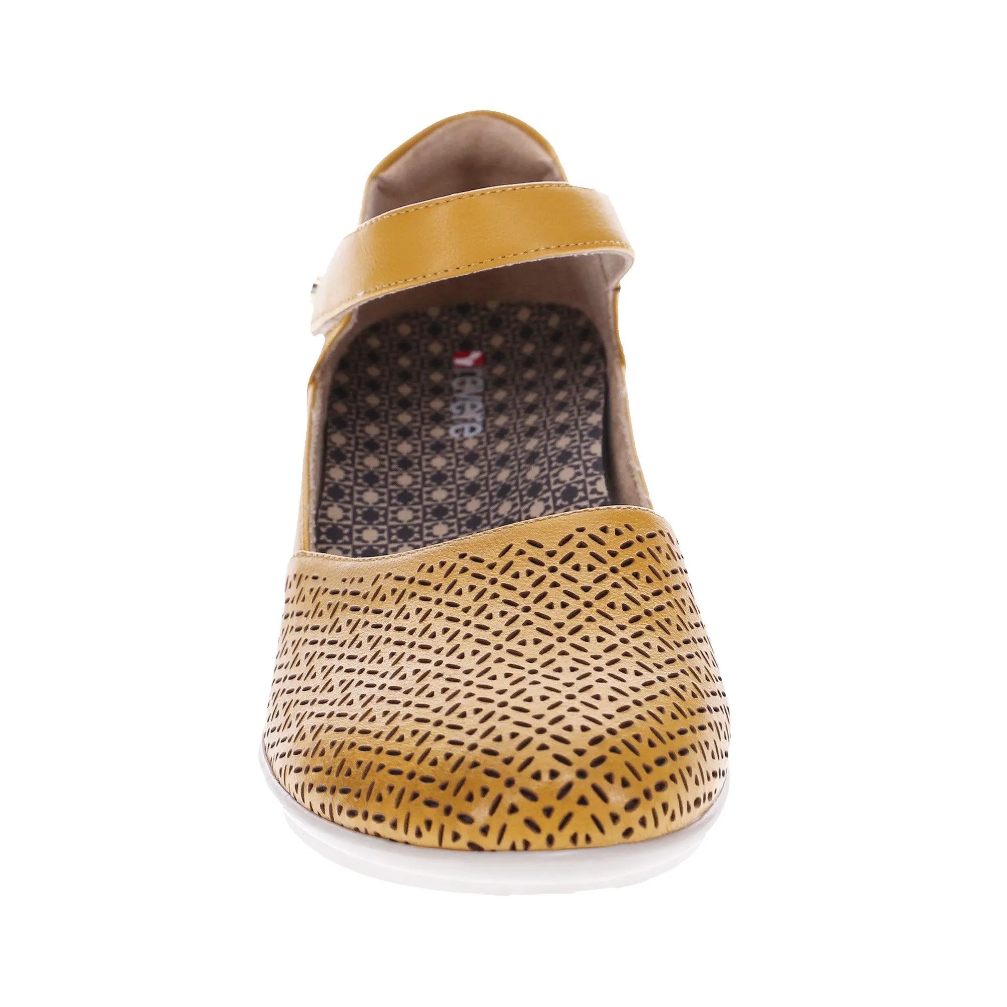 Osaka Leather Laser Cut Mary Jane - Final Sale