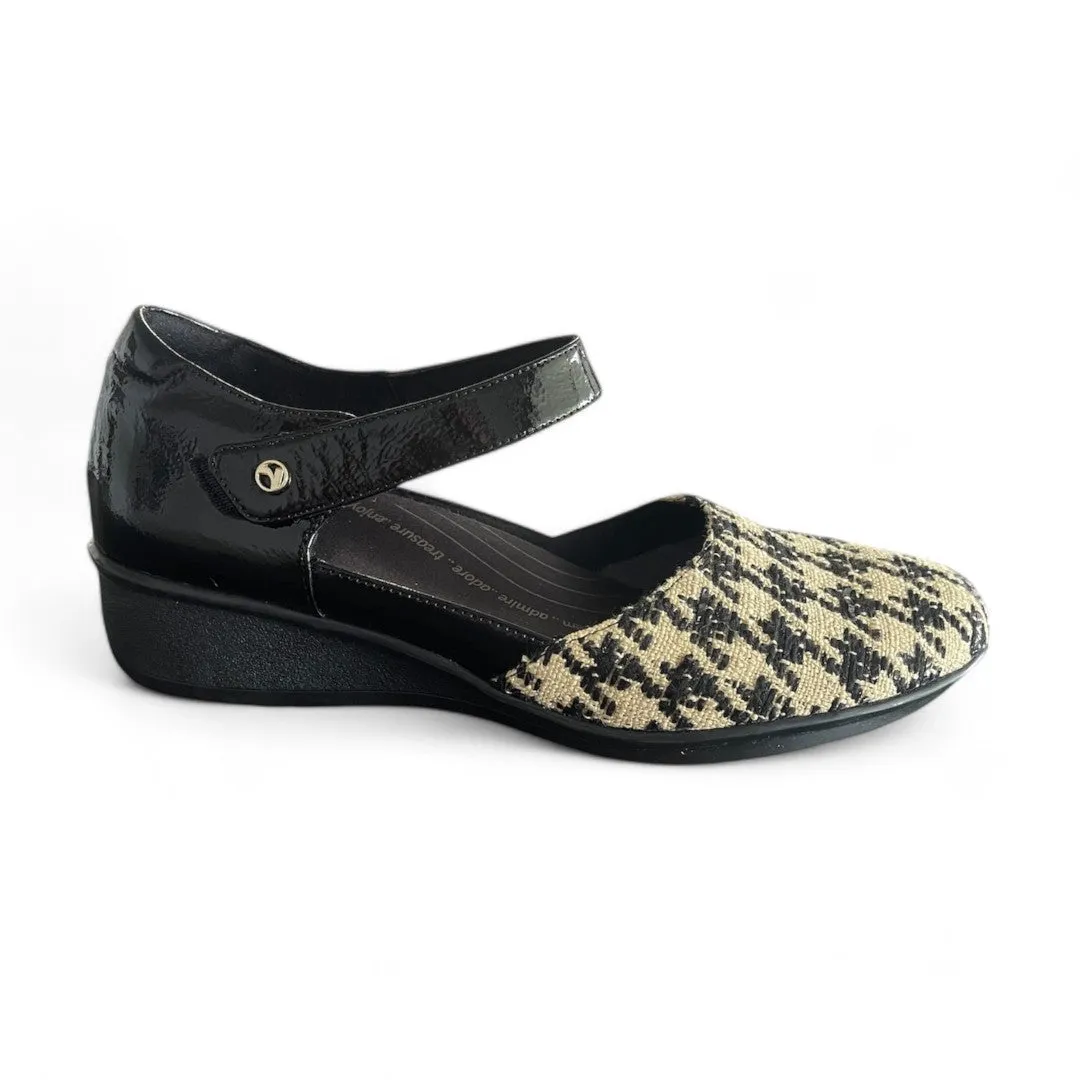 Osaka Leather Laser Cut Mary Jane - Final Sale