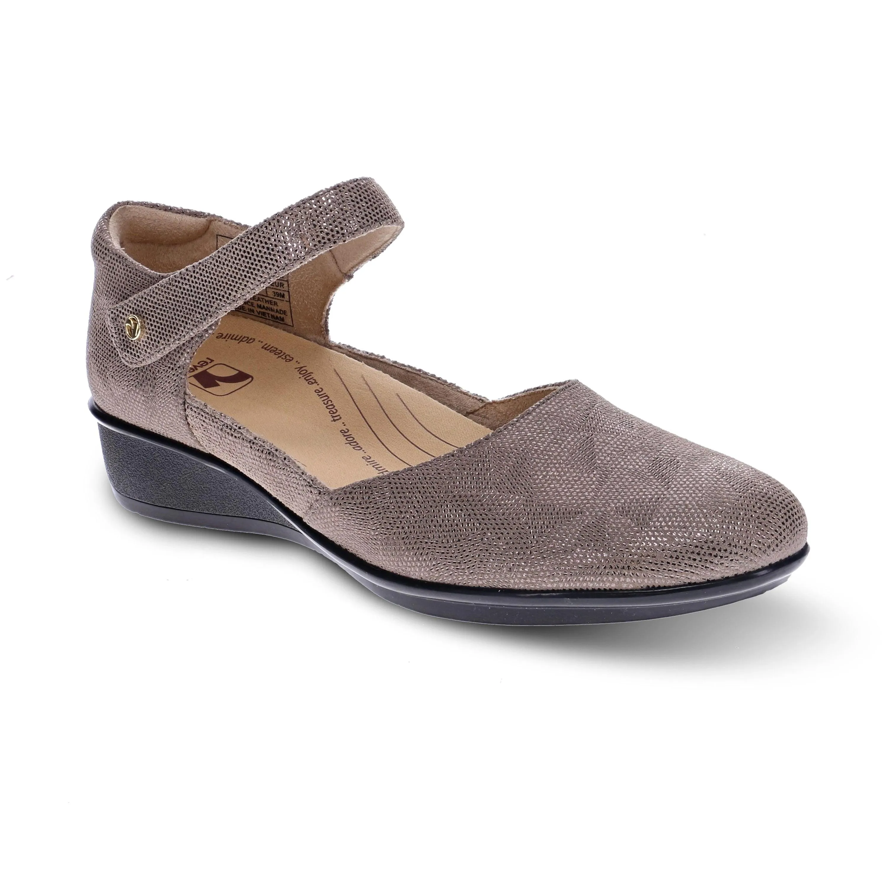 Osaka Leather Laser Cut Mary Jane - Final Sale