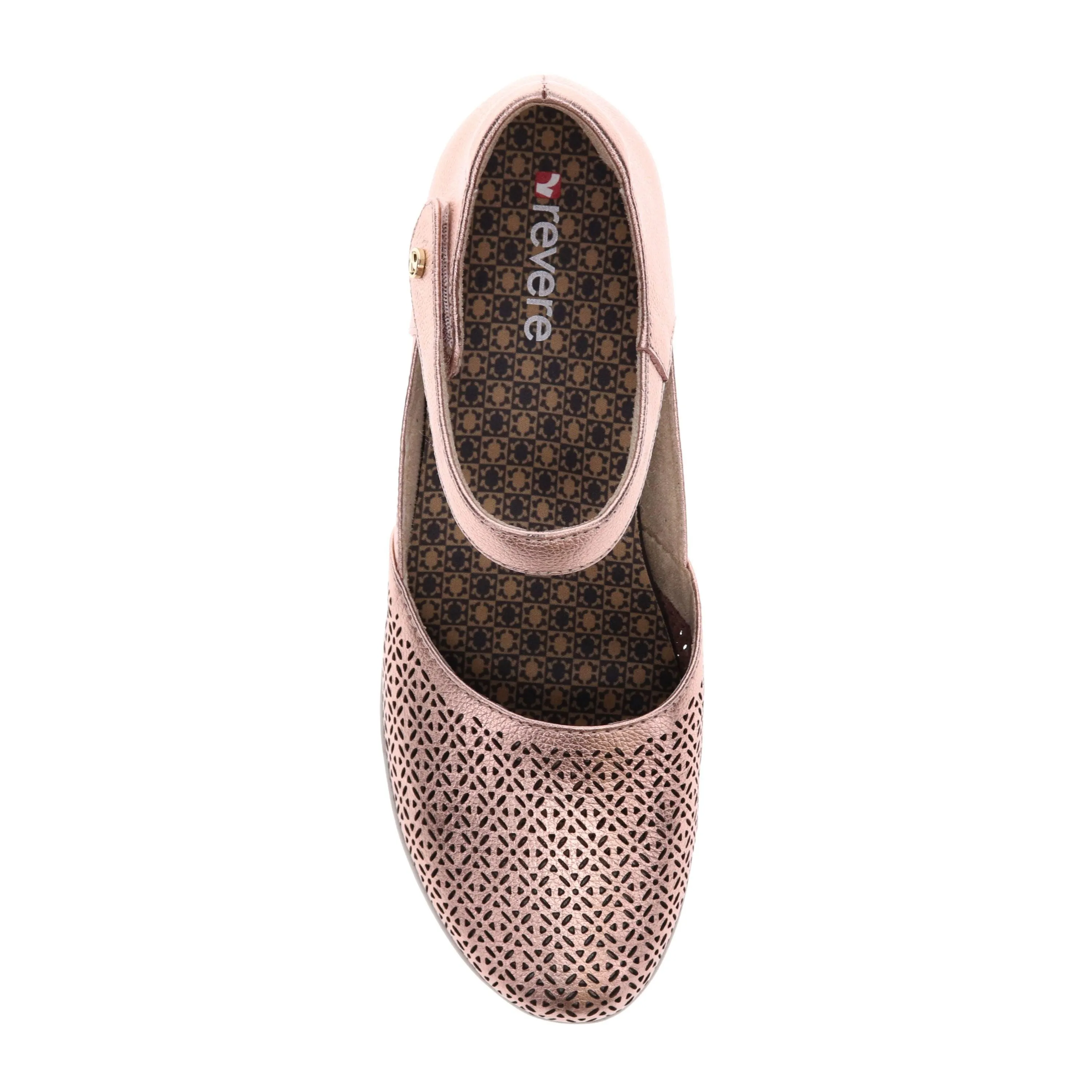 Osaka Leather Laser Cut Mary Jane - Final Sale