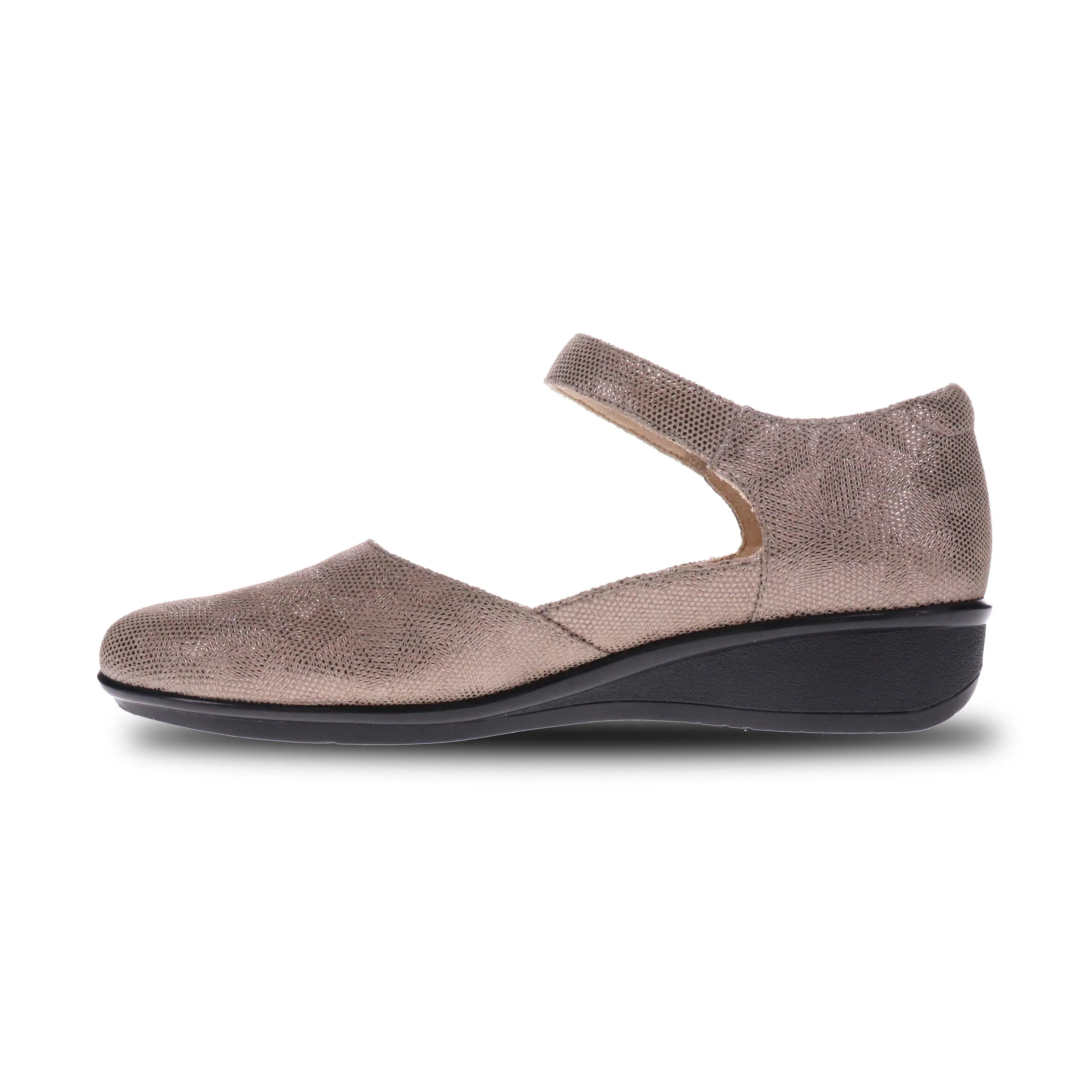 Osaka Leather Laser Cut Mary Jane - Final Sale