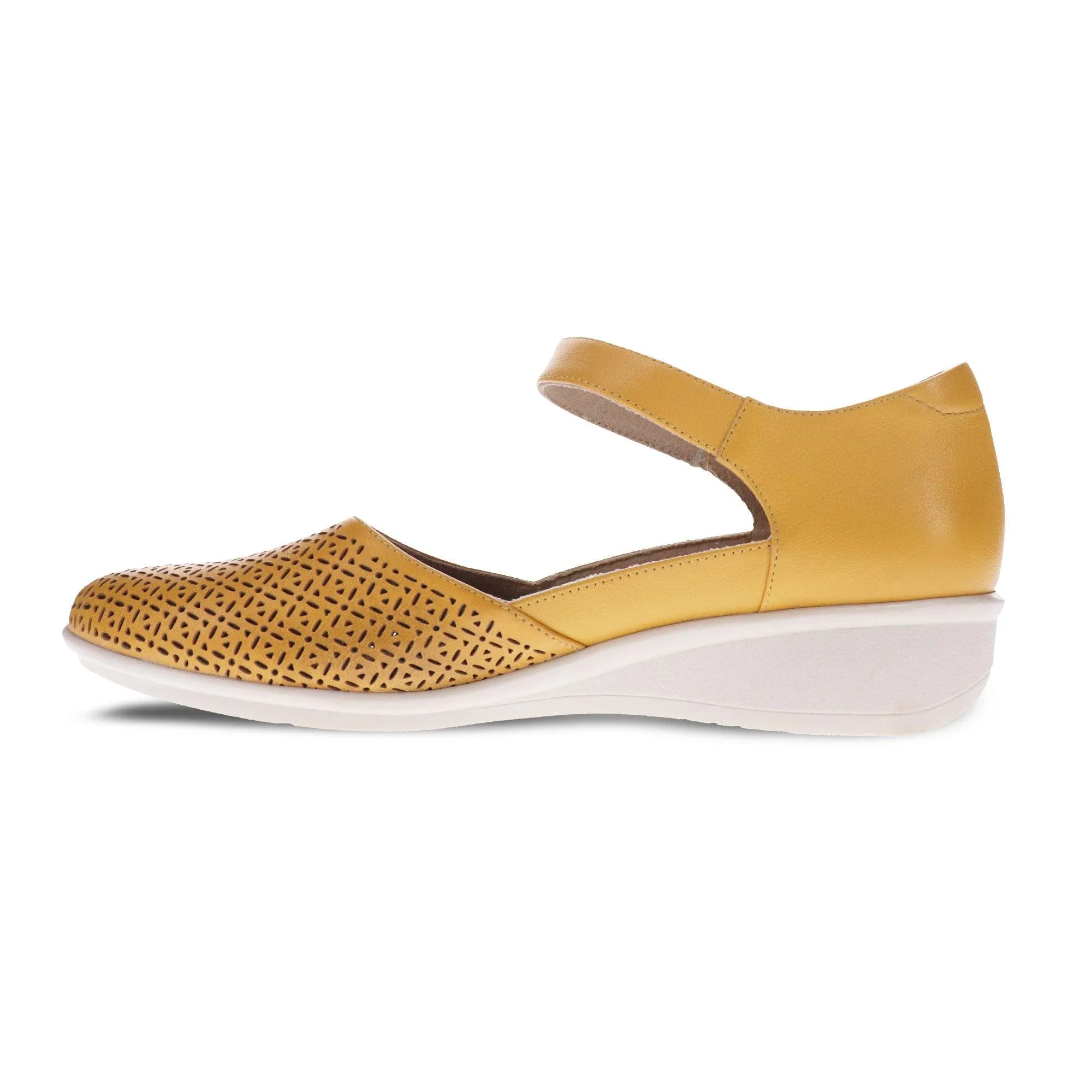 Osaka Leather Laser Cut Mary Jane - Final Sale