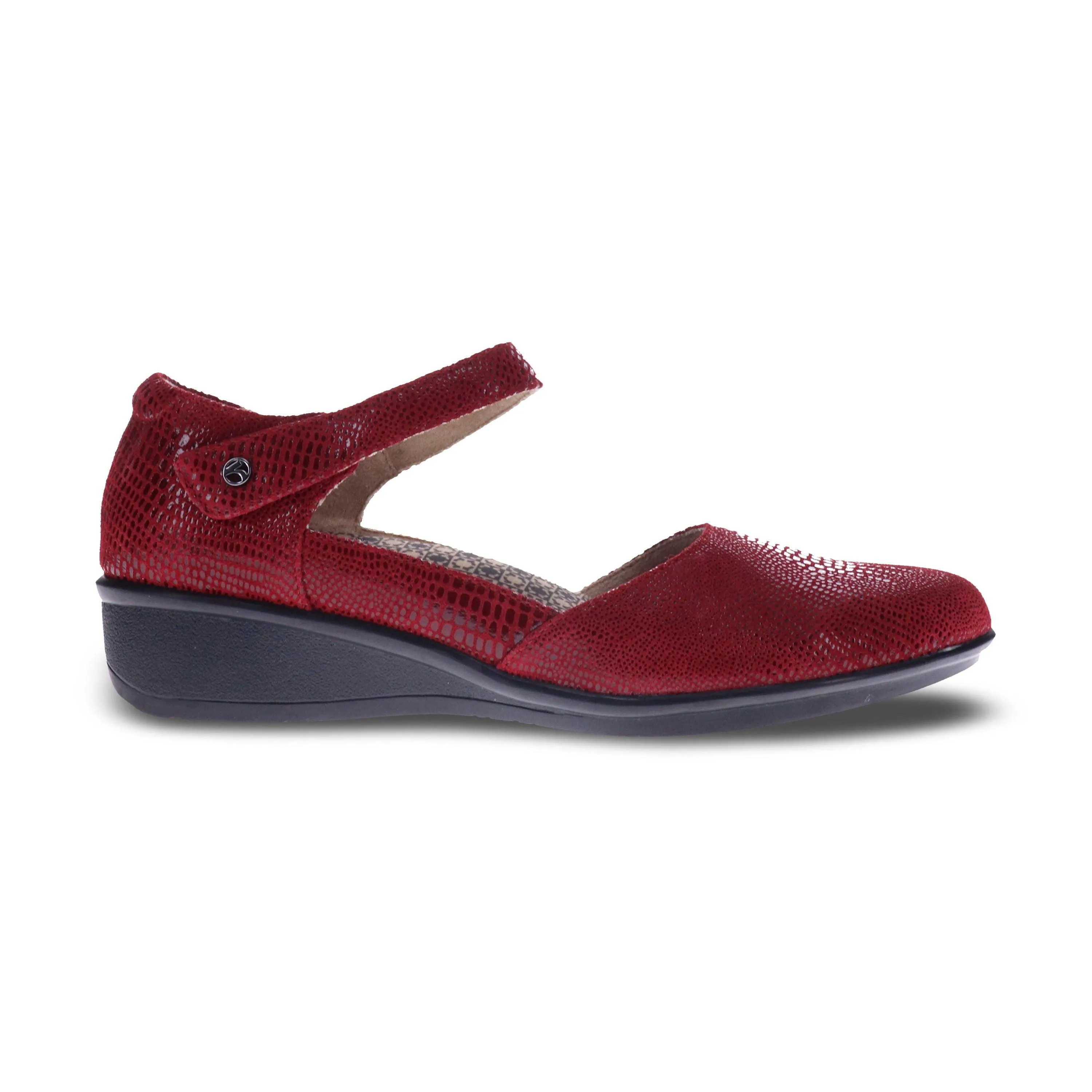 Osaka Leather Laser Cut Mary Jane - Final Sale