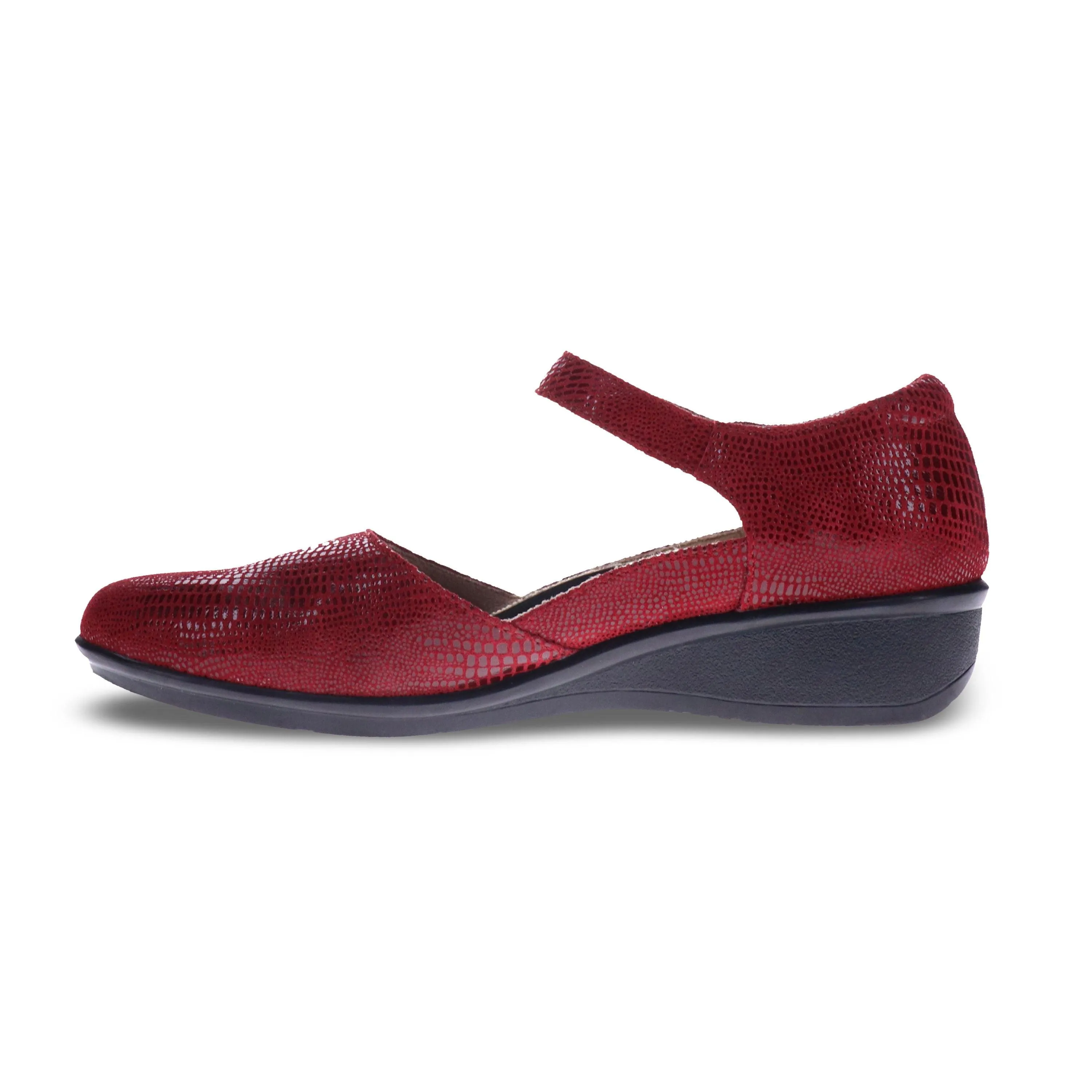 Osaka Leather Laser Cut Mary Jane - Final Sale