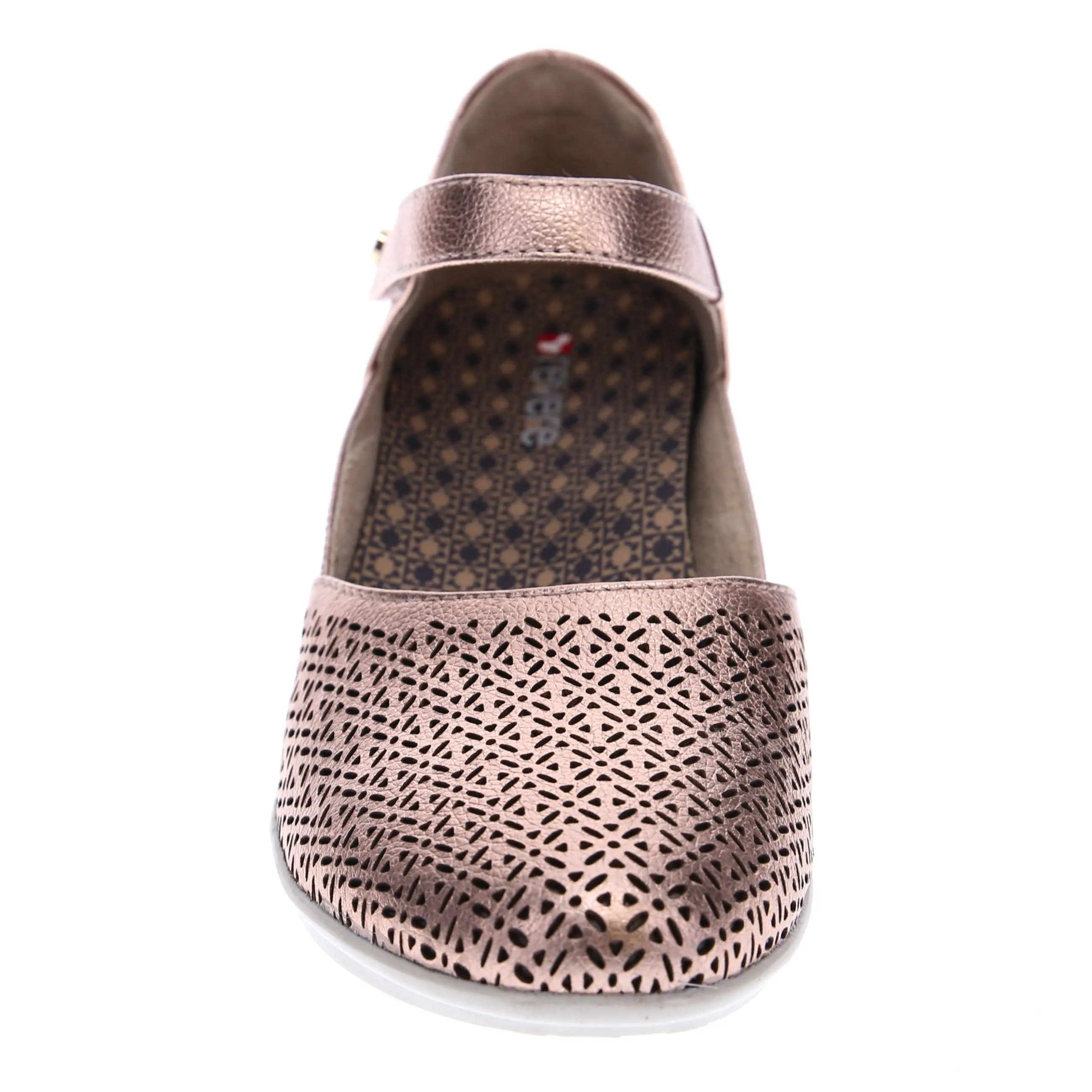 Osaka Leather Laser Cut Mary Jane - Final Sale