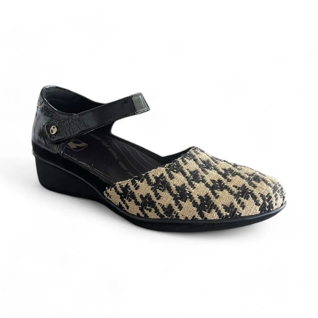 Osaka Leather Laser Cut Mary Jane - Final Sale