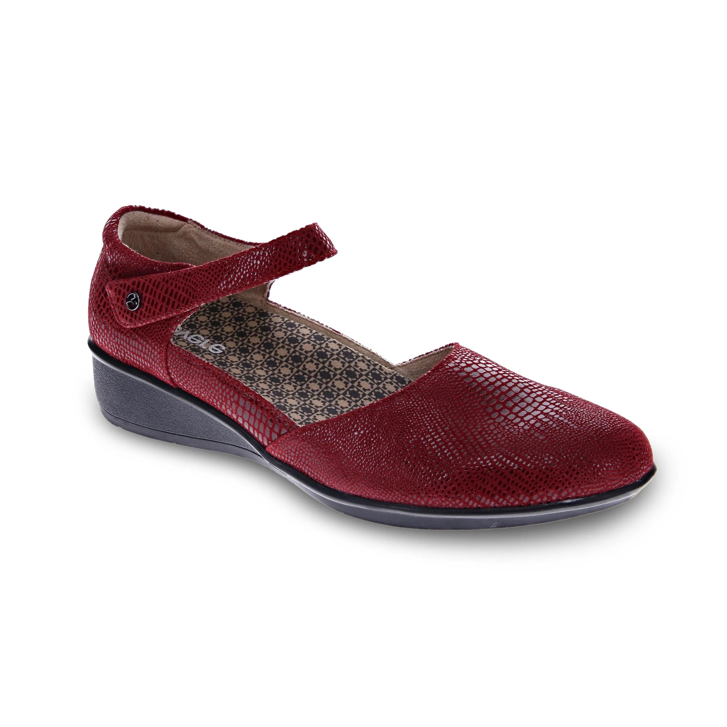 Osaka Leather Laser Cut Mary Jane - Final Sale