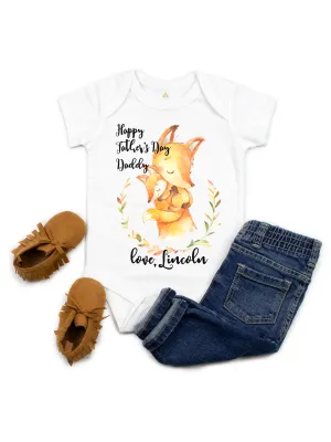 Our First Father's Day Kids Bodysuit & Shirt