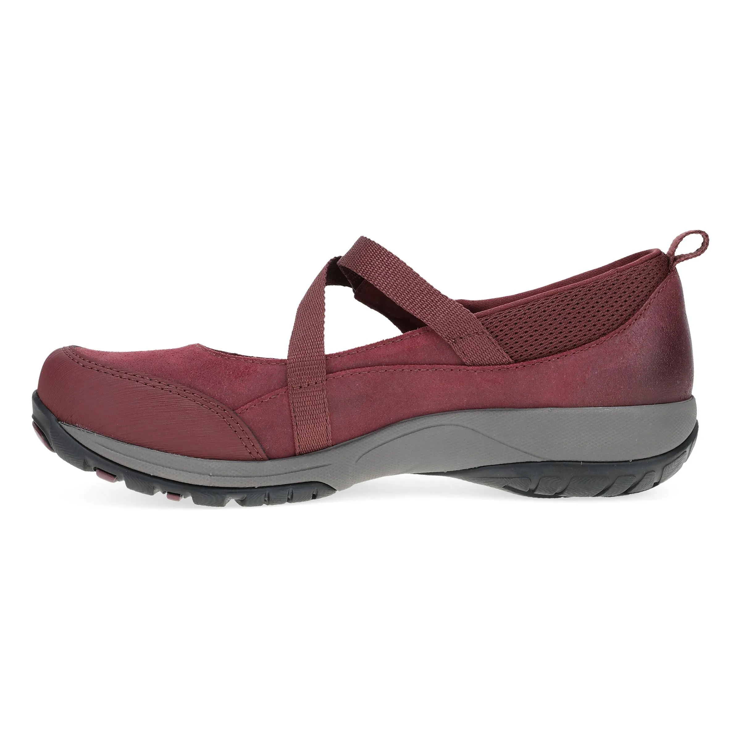 Primrose Wine Burnished Suede