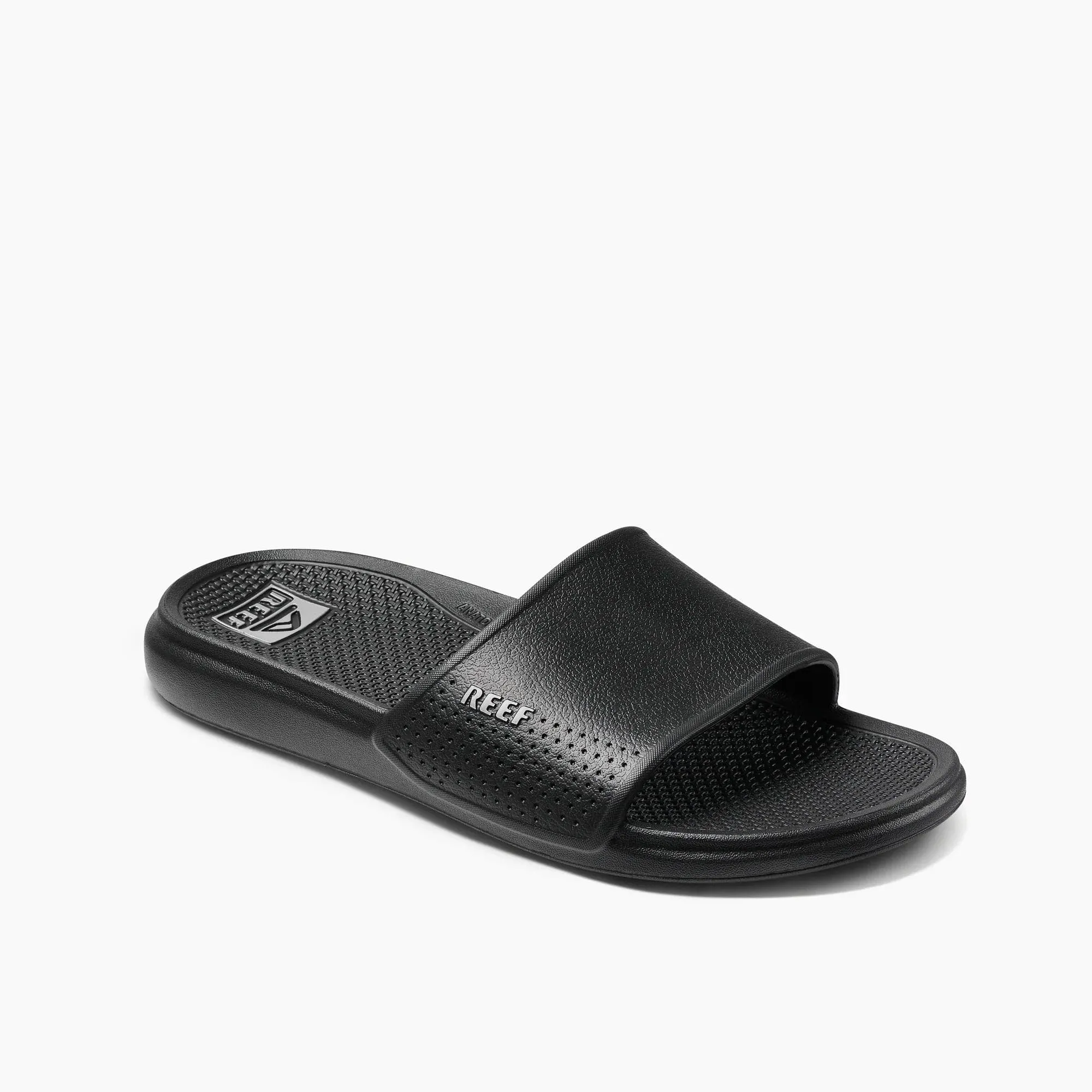 Reef Men's Oasis Slide Sandals- Black